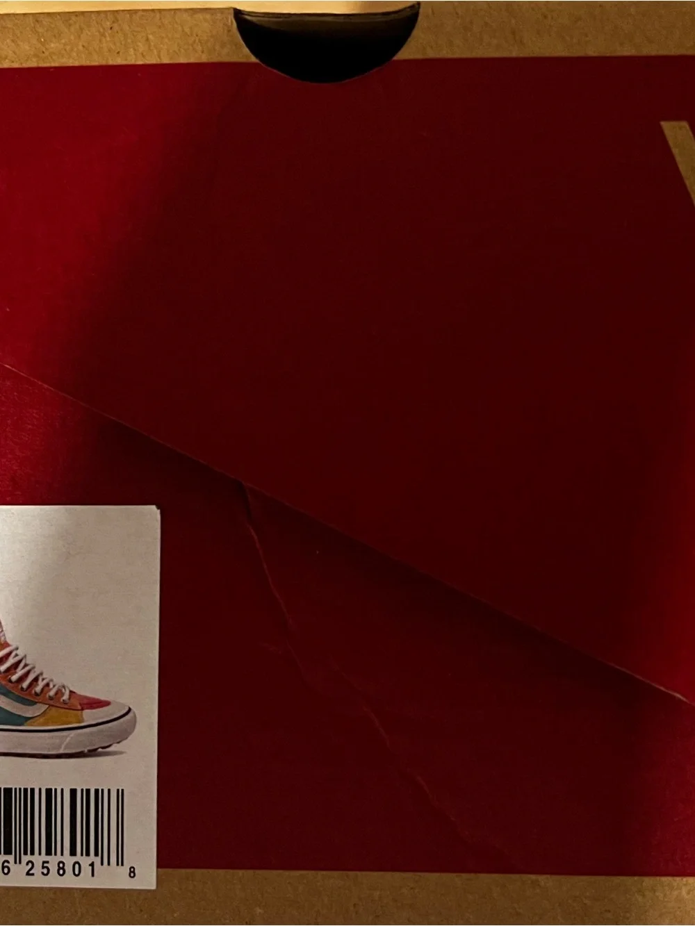 Vans Kids High-Top Sneakers in Pink, Yellow & Tan
